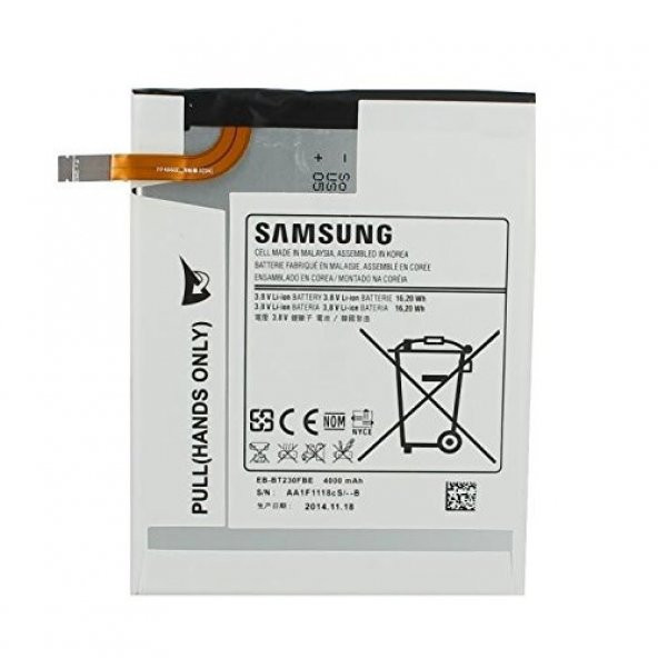Samsung T230 Galaxy Tab 4  Batarya Pil
