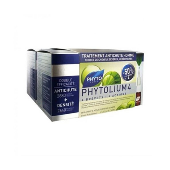 Phyto Phytolium 4 Serum İkili Paket Erkek Tipi Kronik Saç Dökülme