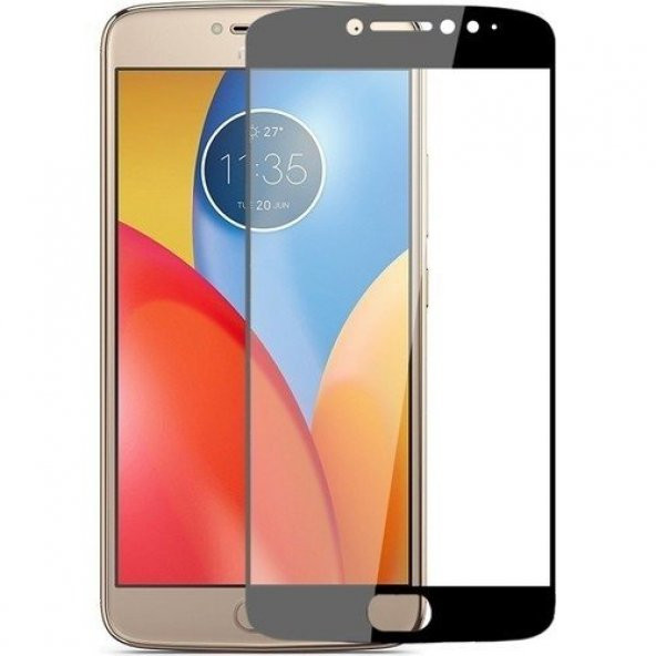 Motorola Moto E4 Tam Kapatan Cam Ekran Koruyucu