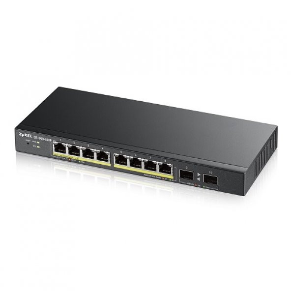 ZYXEL GS1900-10HP 8P 10/100/1000 YÖNETİLEBİLİR SWITCH POE - 3