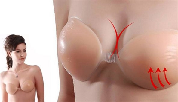 Silikon Yapışkanlı Sutyen - Un Bra - 2