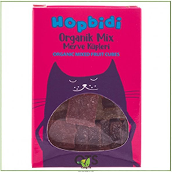 OTS Organik Mix Meyve Küpleri Hopbidi 25 gr.