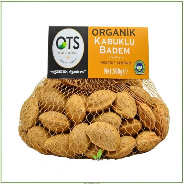 OTS Organik Badem Kabuklu 500 gr