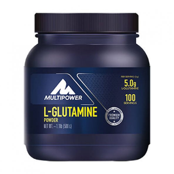 Multipower L Glutamine Powder 500g 100 Servis Glutamin Bol Hediye