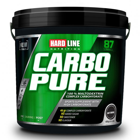 Hardline Carbopure 4000 Gr Saf Aromasız Üretici Garantili Karbonhidrat