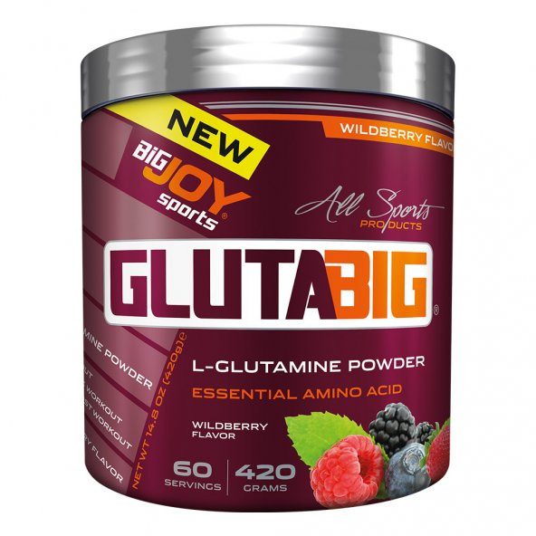 BigJoy Sports GlutaBig Glutamine Powder 420 Gram Big joy Gluta Big Powder