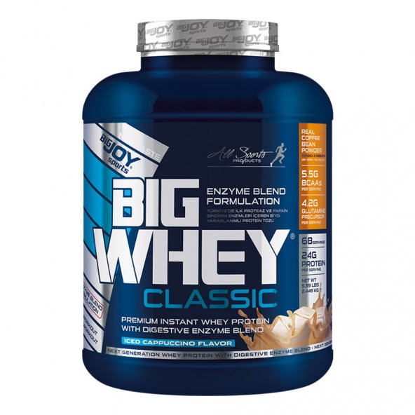 BigJoy BigWhey Whey Protein Tozu 2288 Gr 72 Servis Big Joy Klasik Serisi 4 Aromalı