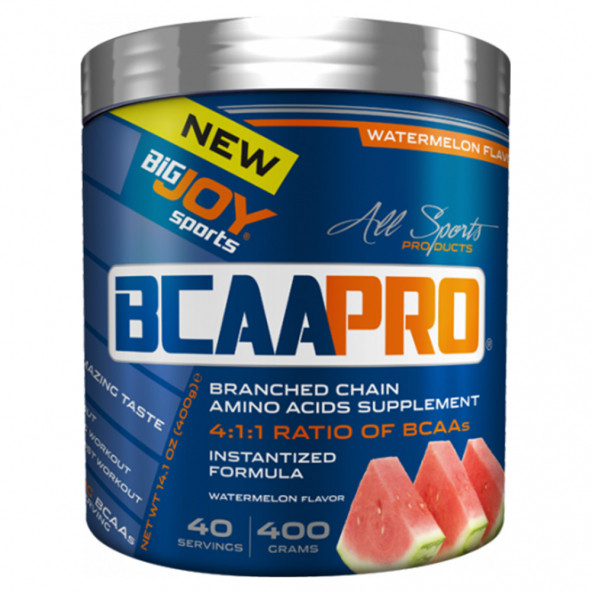 BigJoy Sports BCAA Pro 400 Gr 40 Servis Aromalı Big Joy Bcaa Pro Powder Bol Hediyeli