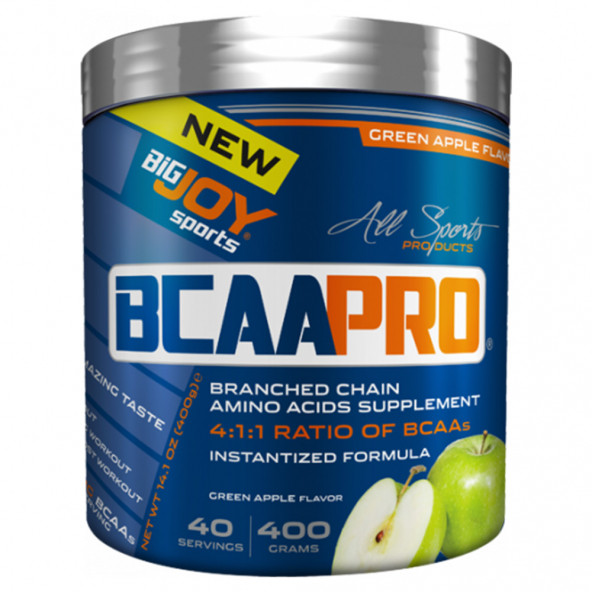 BigJoy Sports BCAA Pro 400 Gr 40 Servis Aromalı Big Joy Bcaa Pro Powder Bol Hediyeli - 2