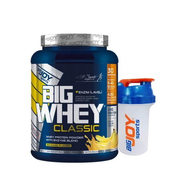 Whey Protein Big Whey Classic Protein Tozu 990g 30 Servis Aroma Seçenekli Wıth Enzım Blend - 5