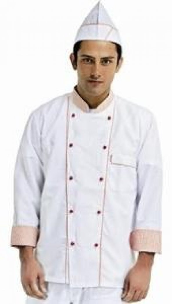 Aşçı Şef Ceketi Restorant Mutfak İş Elbiseleri