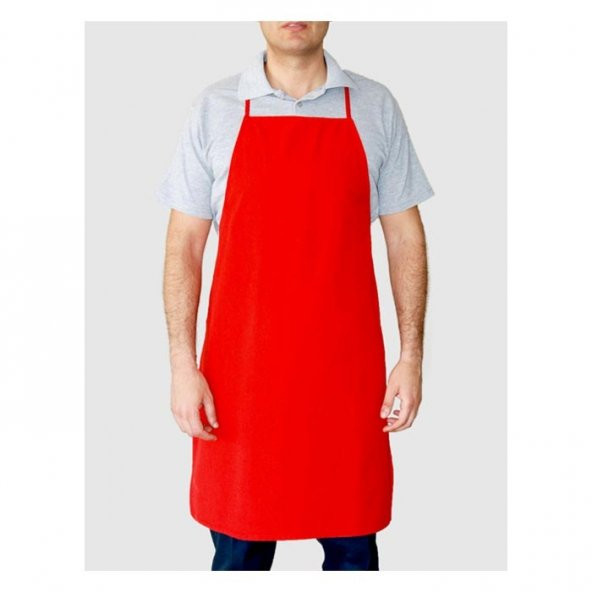 Ön Önlük Mutfak Garson Aşçı Boyundan Askılı İş Önlüğü Unisex