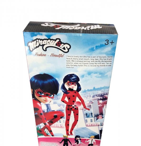 Mucize Uğur Böceği ile Kara Kedi Be Marinette (28cm) veya Winks Oyuncak Bebek (20cm) - 5