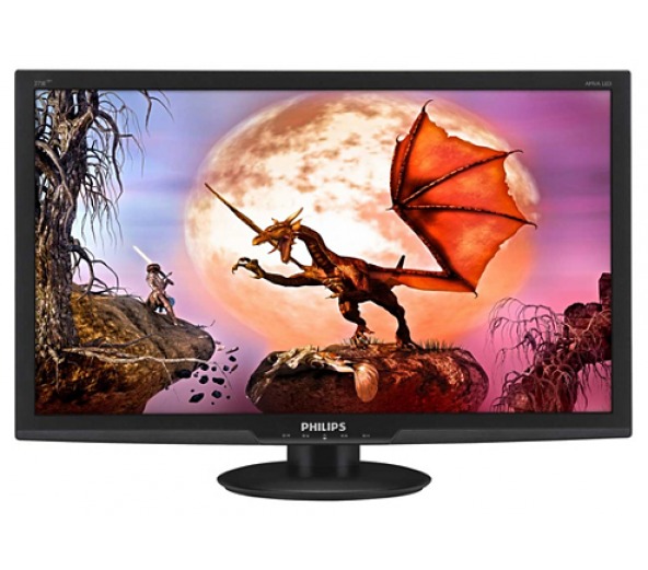PHILIPS 273E3LHSB/00 27 inc 1920x1080 1ms VGA DVI HDMI MM MONİTÖR - 1