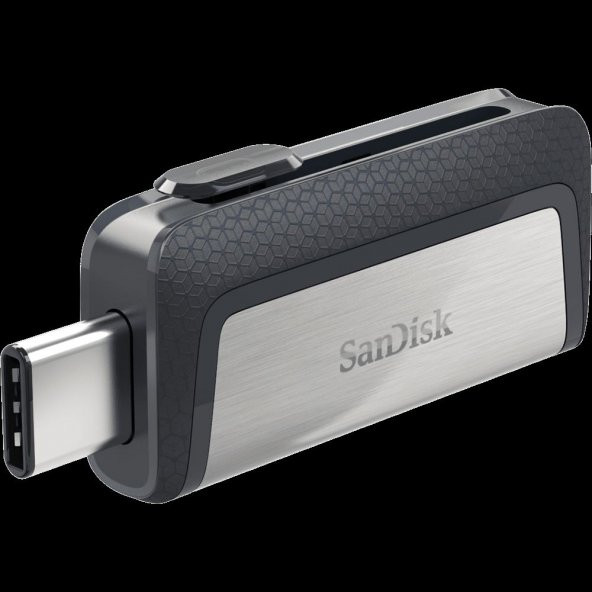 SANDISK 128GB Ultra Dual Drive Type C USB 3.1 Gri USB Bellek SDDDC2-128G-G46