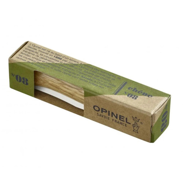 Opinel Inox No 8 Meşe Saplı Paslanmaz Çelik Çakı - 3