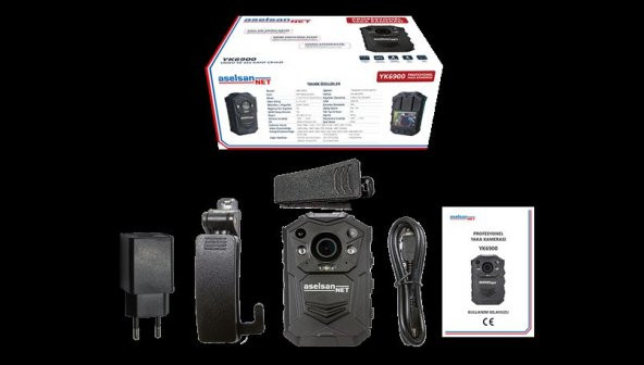 ASELSAN Yaka Güvenlik, Aksiyon Kamerası YK6900 - 4