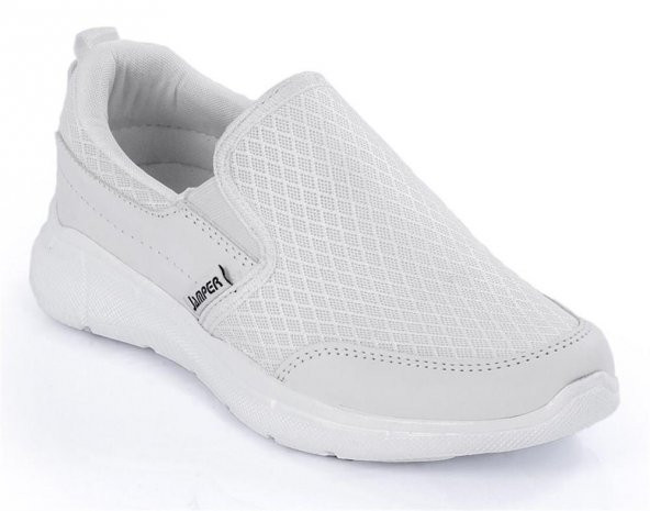 MJP Beyaz Renk Fileli Spor Ayakkabı