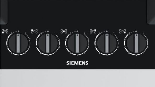 Siemens EP7A6QB20 Ankastre Siyah Cam Ocak - Doğalgazlı - 3