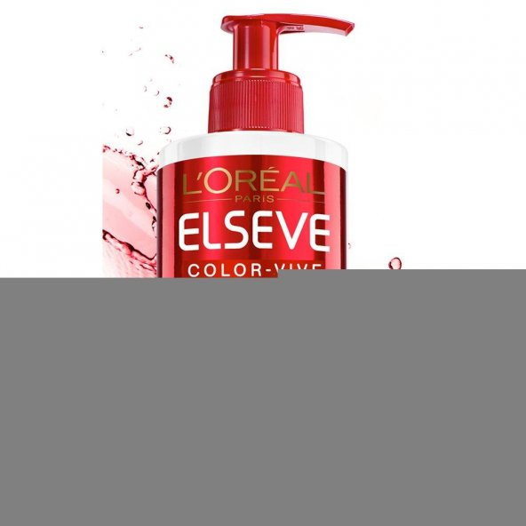 Elseve 3ü 1 Arada Köpüksüz Krem Şampuan Color Vive 400 Ml
