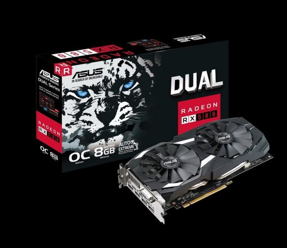 PTTAVM: ASUS ASUS RX580 8G 256B DDR5 DVI-HDMI-DP AMD Gaming Ekran
