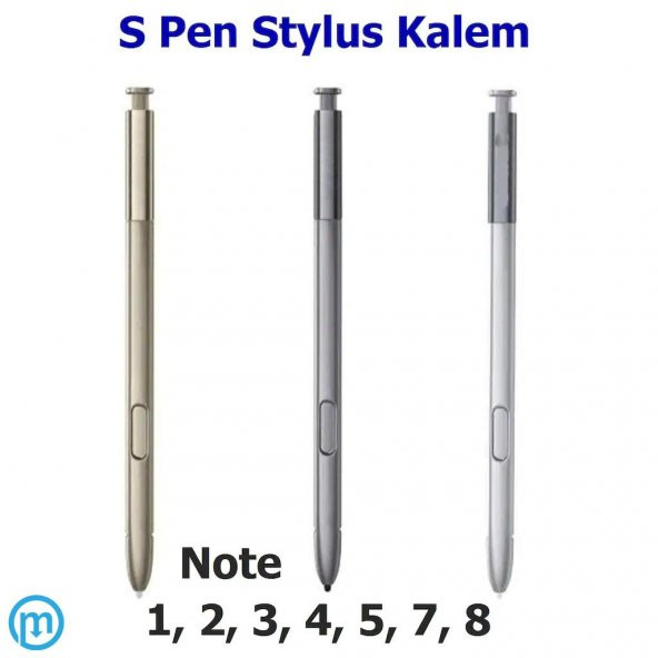 Samsung Galaxy Note 8, 5, 4, 3, 2, 1 Uyumlu Kalem S Pen