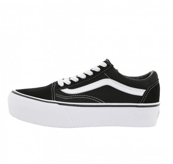 Vans Ua Old Skool Platform Unisex Spor Ayakkabı Siyah