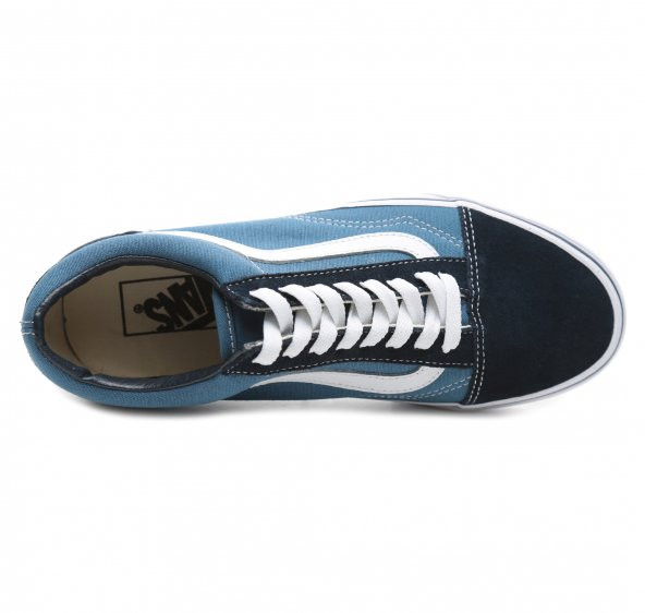 Vans Old Skool Unisex Spor Ayakkabı Mavi - 5