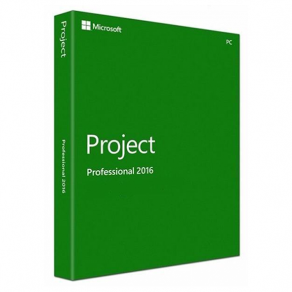 Microsoft Project Professional 2016 TR 32&64 Bit Hemen Teslim