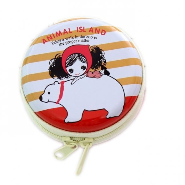 Metal Bozuk Para Cüzdanı Yuvarlak - 9
