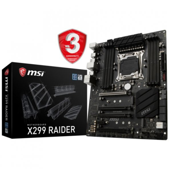 MSI X299 RAIDER DDR4 S+GL 2066p (ATX)