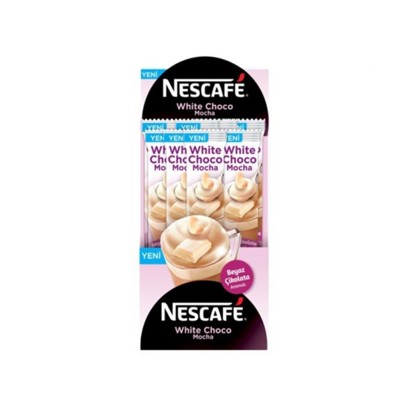 Nescafe White Chocolate Mocha 19,2 gr (24 lü Paket)