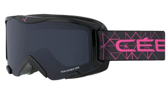 Cebe Bionic Kayak Snowboard Gözlüğü Siyah Pembe CBG119