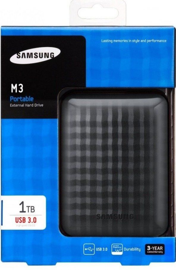 Samsung M3 1TB 2.5' USB 3.0 Harici Taşınabilir Disk
