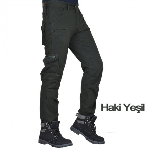 Erkek Kargo Pantolon Yancepli - Fomino - 5
