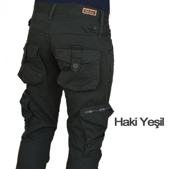 Erkek Kargo Pantolon Yancepli - Fomino - 7