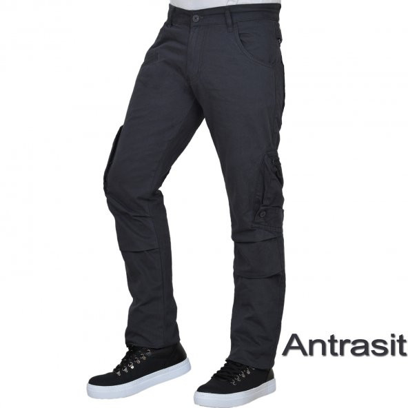 Erkek Kargo Pantolon Yancepli - Fomino - 4