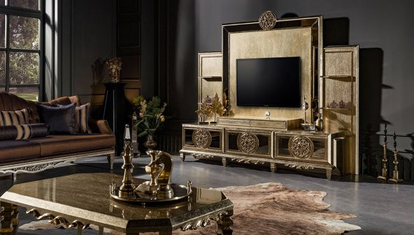 Dubai Art Deco TV Ünitesi
