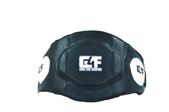 G4F BELLY PROTECTOR LEATHER BLACK/WHITE (GF08500)