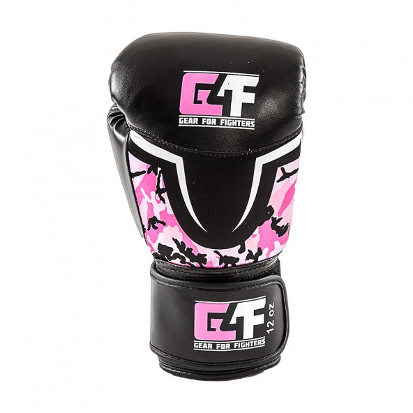 G4F BOXING GLOVES FIGHTER TOP ONE  PU PİNK CAMO (GF0035)