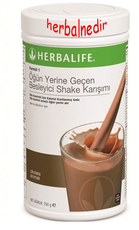 Herbalife Formül1 Ogün Yerine Geçen Besleyici Shake Karışımı - Çikolata