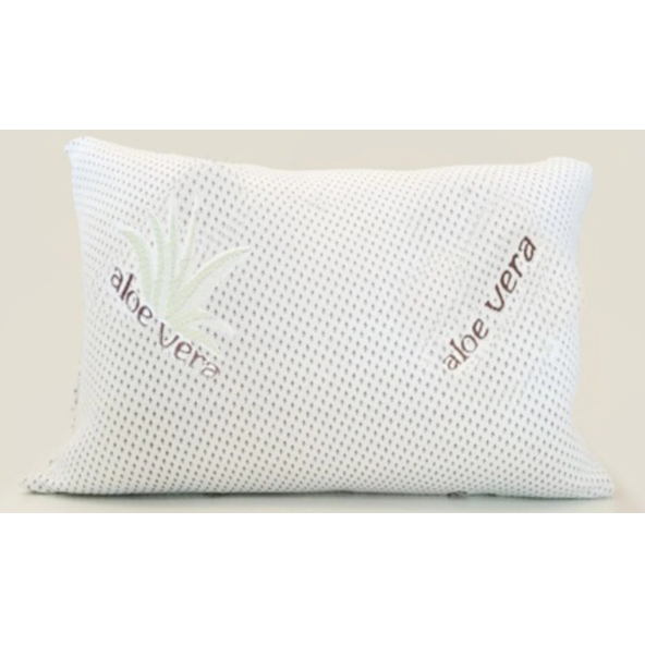 Aloe Vera Kumaşlı Ortopedik Visco Yastık