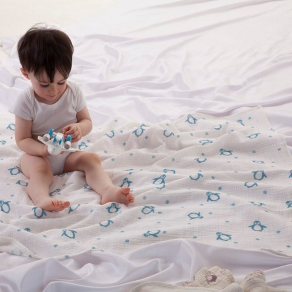 Ninniline Müslin Çok Amaçlı Örtü - 3