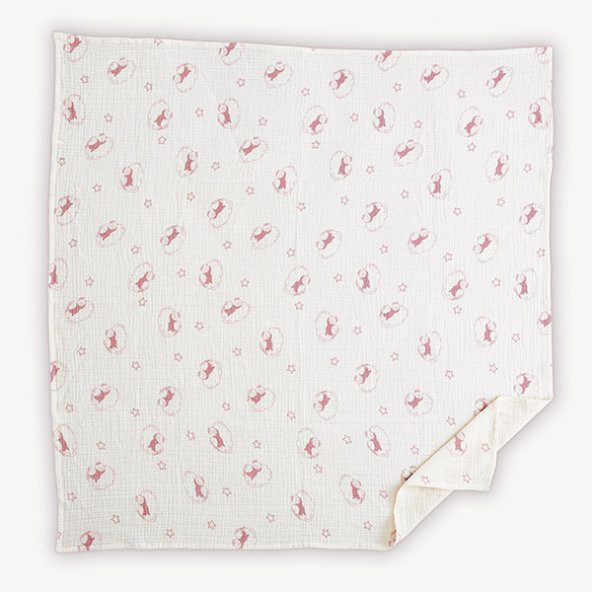 Ninniline Müslin Çok Amaçlı Örtü - 5