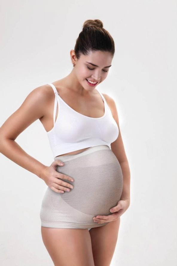 Ninniline Elektromanyetik Kirlilikten Koruyucu Hamile Karın Bandı