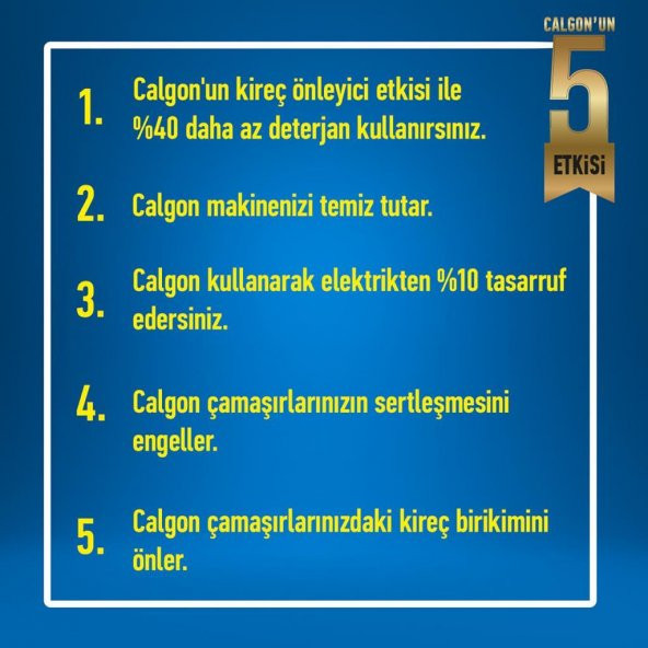 Calgon Çamaşır Makinesi Kir ve Kireç Önleyici 2x1500 gr Toz - 3