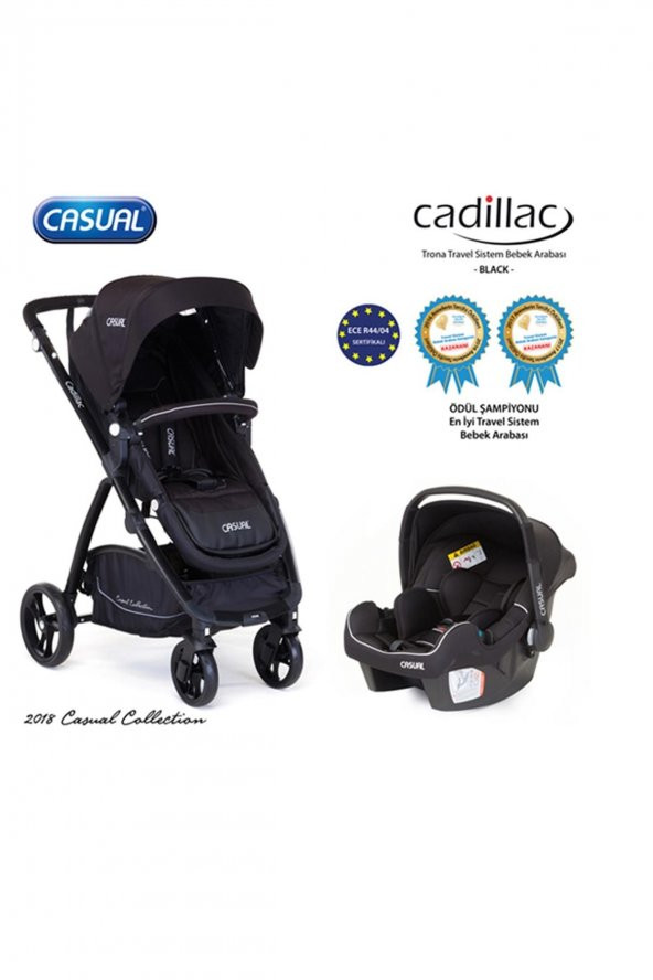 Casual Cadillac Trona Travel Sistem Bebek Arabası - 2