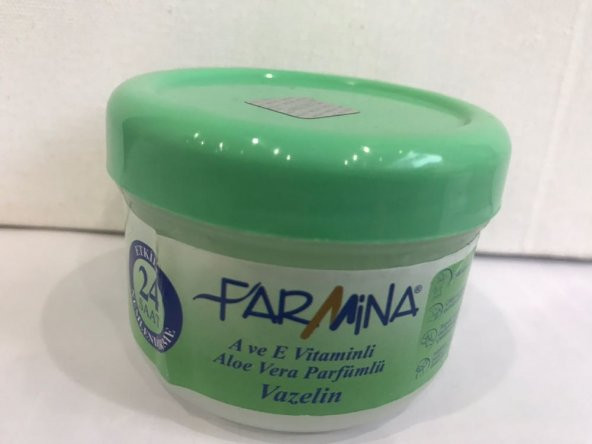 Farmina Vazelin A ve E vitaminli Aloe Vera parfümlü Vazelin 80 ml