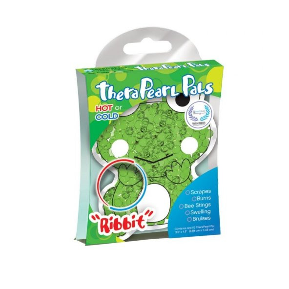 TheraPearl Pals "Ribbit" Çocuk Sıcak/Soğuk Kompres Thera Pearl