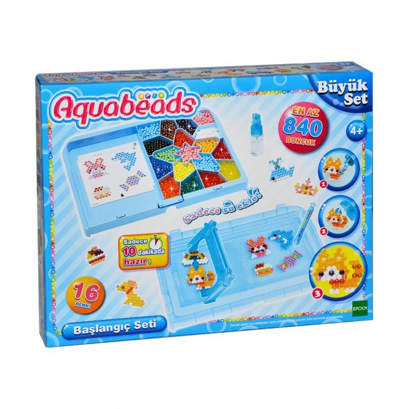 EAB30939 AquaB-BAŞLANGIÇ SETİ /Aqua Beads /+ 4 yaş - 1